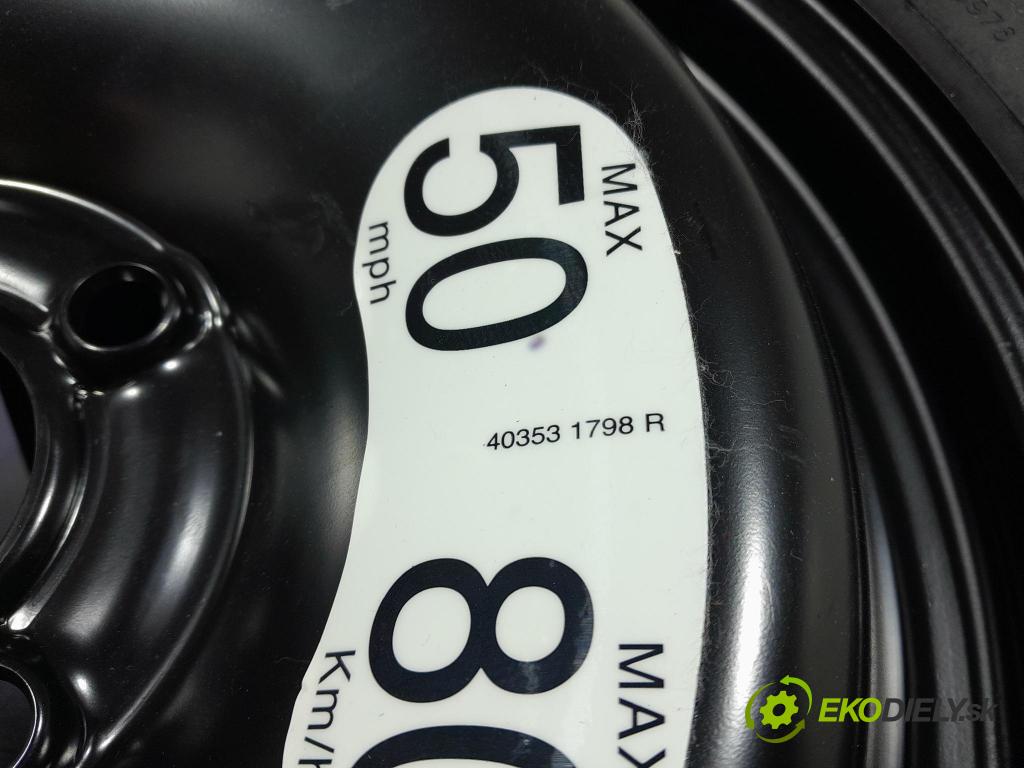 Renault Captur 2016 koleso Prístup: 403005160R