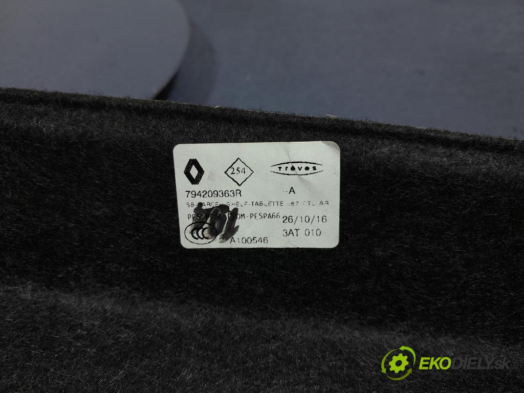 Renault Captur 2016 kufra: 794209363R