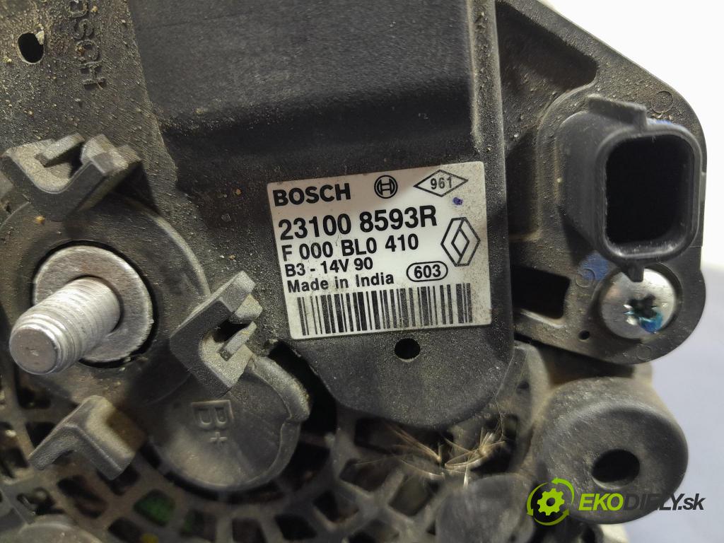 Renault Captur 2016 Alternator 231008593R
