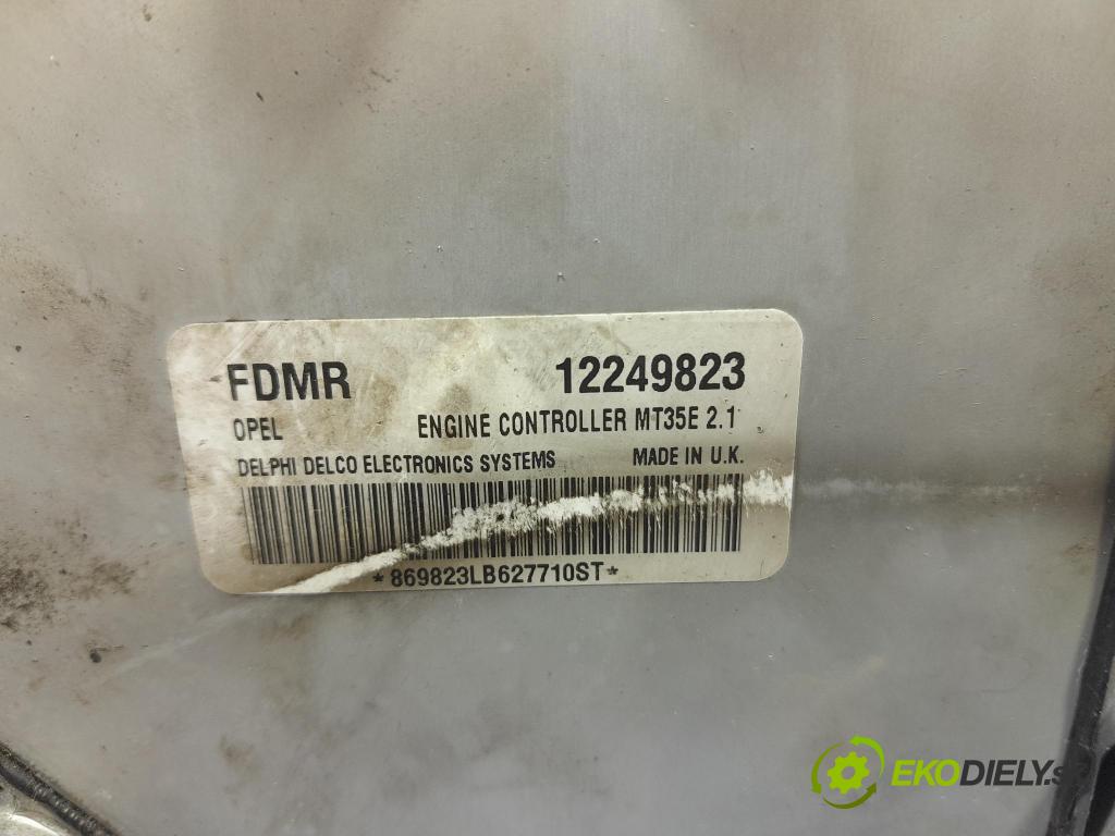 Opel Meriva 2006 riadiaca jednotka Motor: 12249823