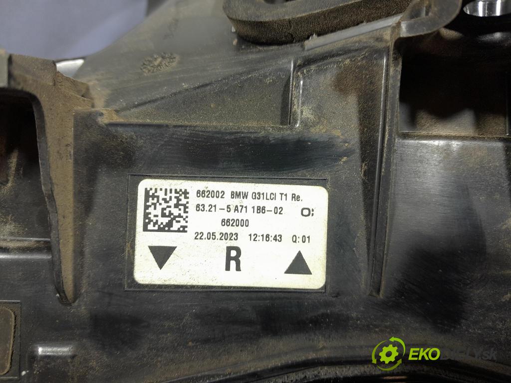 Bmw Seria 5 2023 svetlo / reflektor zad Prava: Vonkajsia: 5A711B6