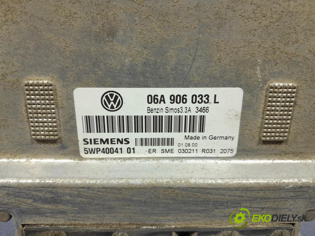 Vw New beetle 2000 riadiaca jednotka Motor: 06A906033L