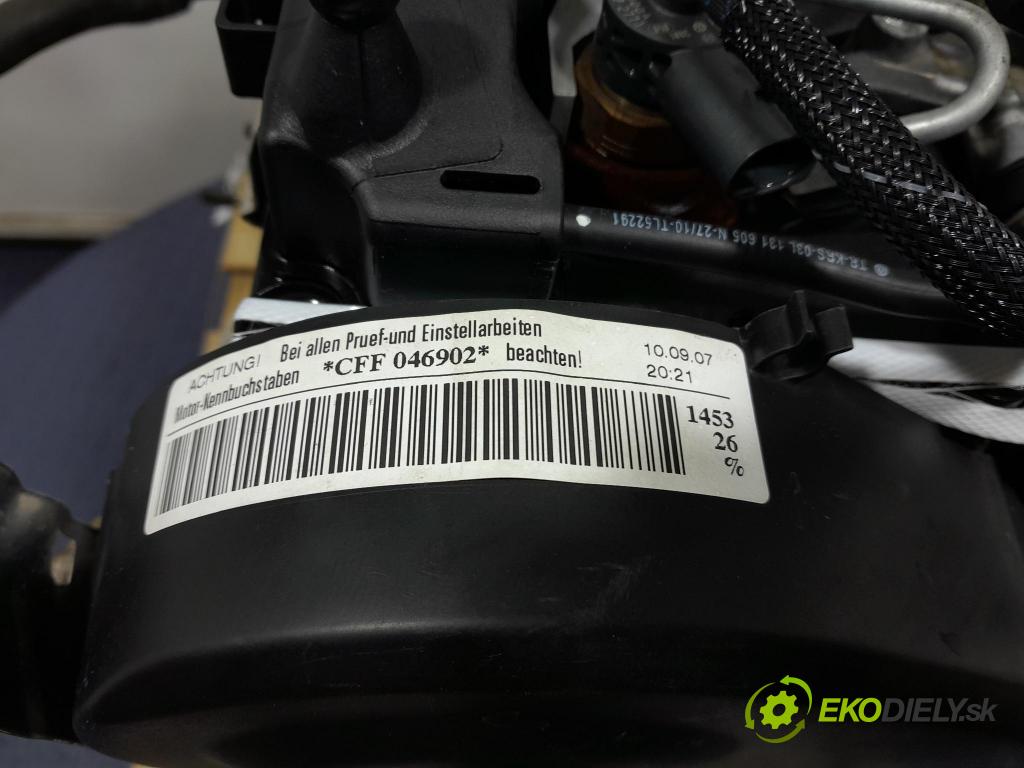 Audi A3 2010 motor Diesel: CFFB