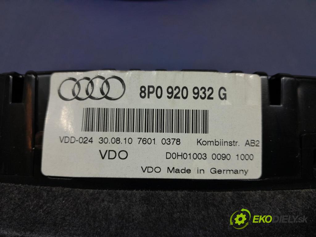 Audi A3 2010 prístrojovka/ budíky 8P0920932G