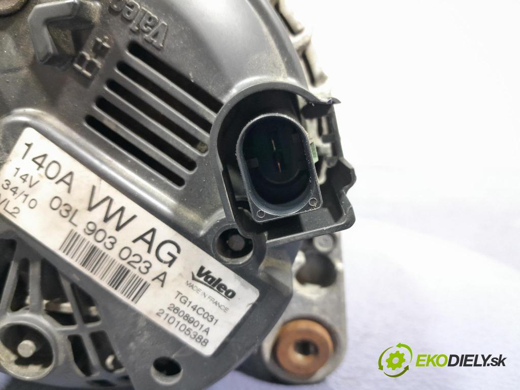 Audi A3 2010 Alternator 03L903023A