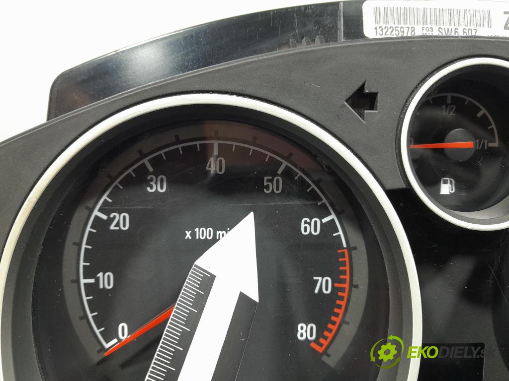 Opel Astra 2007 prístrojovka/ budíky 13225978