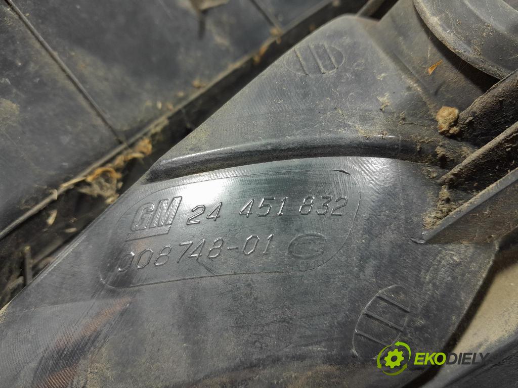Opel Astra 2007 svetlo / reflektor zad ľavá Vonkajsia: 24451832