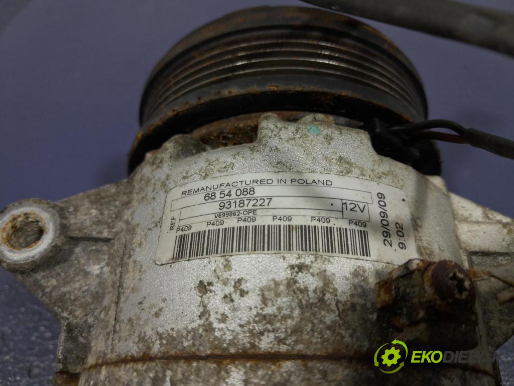 Opel Astra 2007 Kompresor: Klimatizácia: 6854088