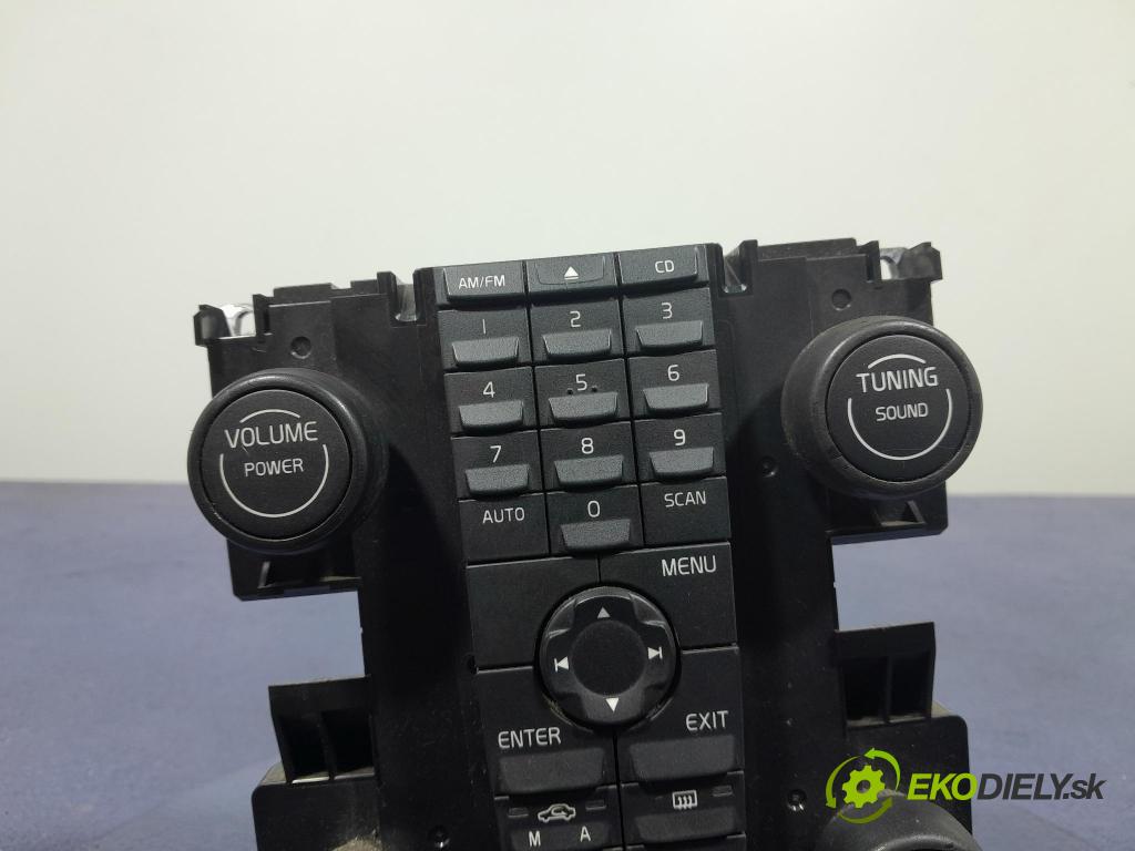 Volvo S40 2006 prepínač Klimatizácia: Prúd vzduchu: 30739249
