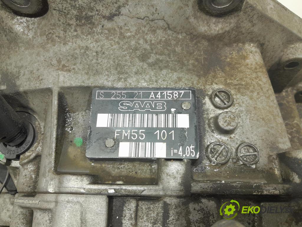 Saab 9-3 2002 převodovka Ozubené kola: Manualna FM55101