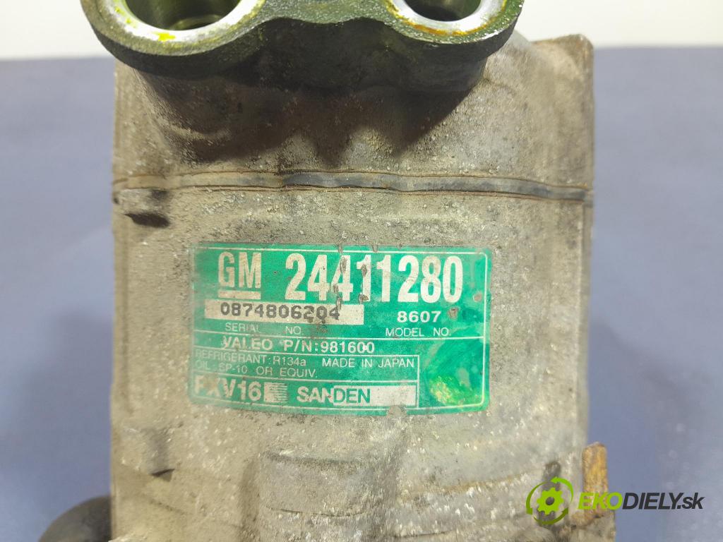 Saab 9-3 2002 Kompresor: Klimatizácia: 24411280