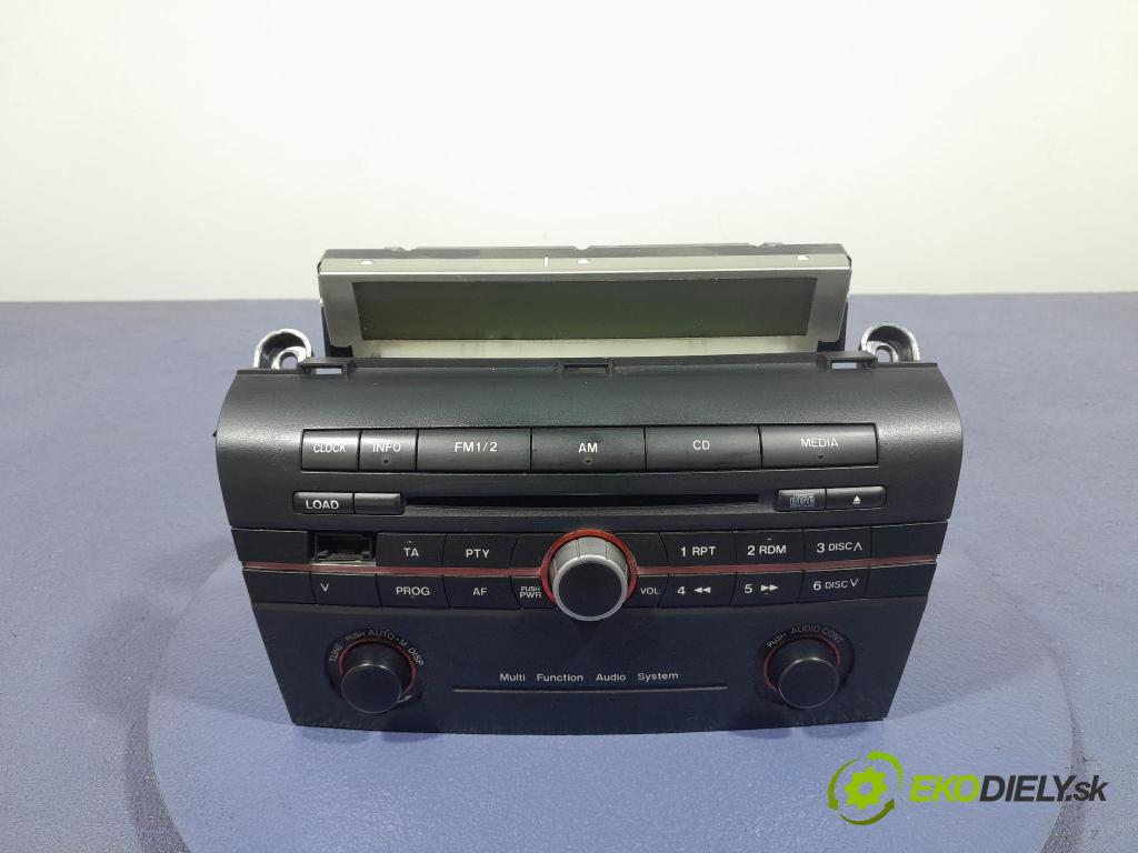 Mazda 3 2006 Radio I Navigácia: BR2B66AR0