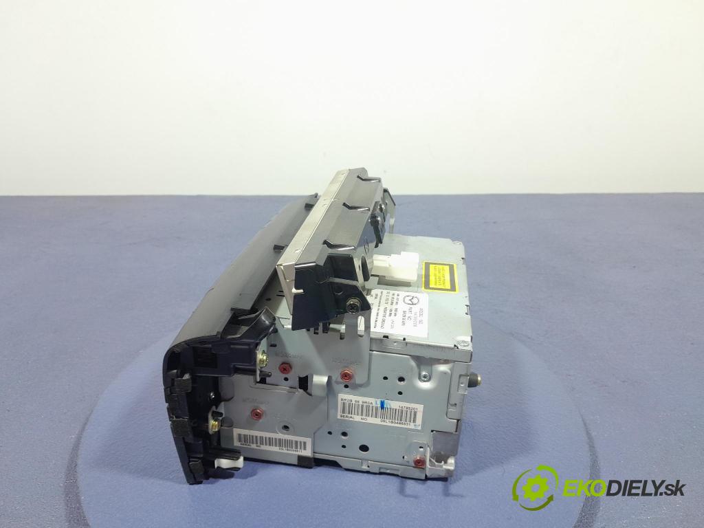 Mazda 3 2006 Radio I Navigácia: BR2B66AR0