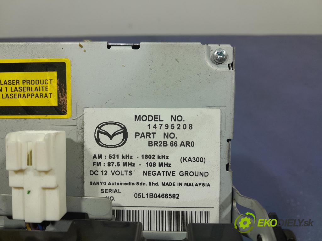 Mazda 3 2006 Radio I Navigácia: BR2B66AR0