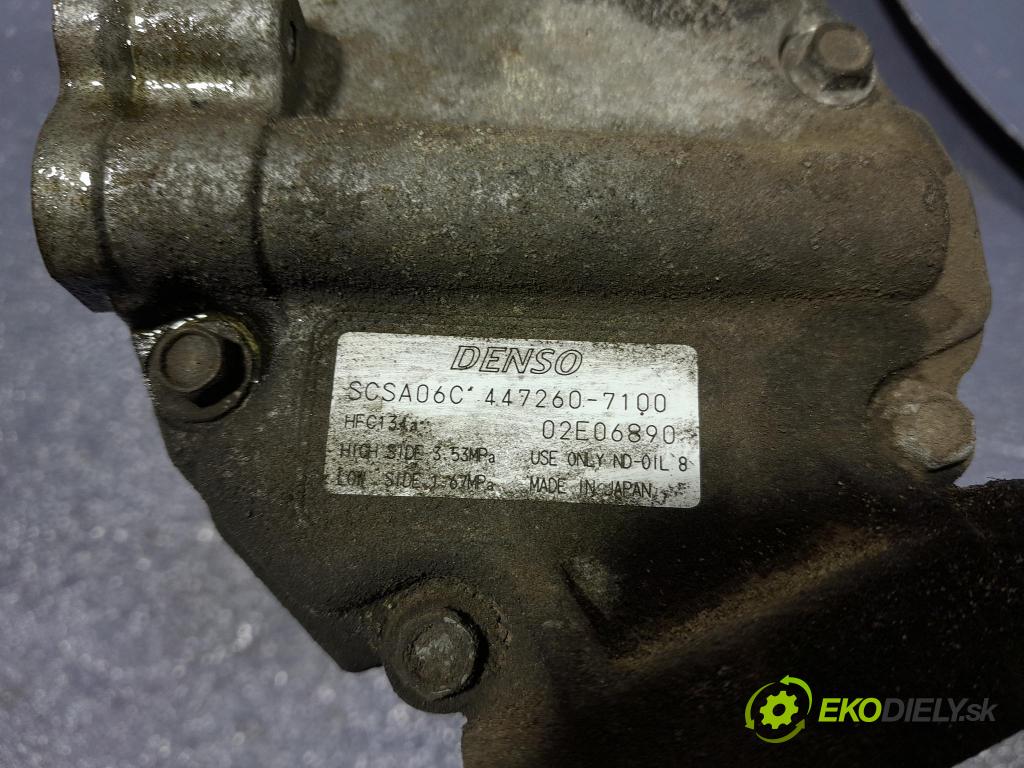 Toyota Corolla 2003 Kompresor: Klimatizácia: 447260-7100