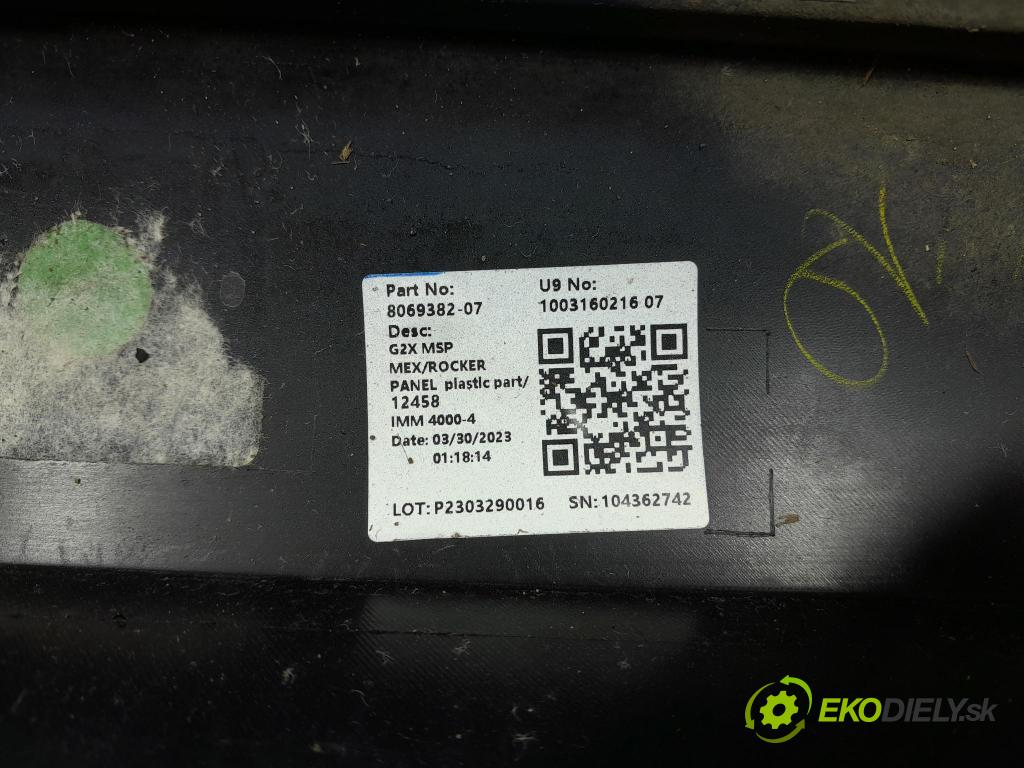 Bmw Seria 3 2023 lišta Dekoratívne: Prah: 8069382