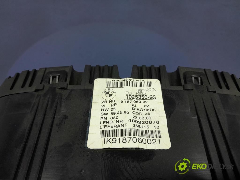 Bmw Seria 3 2009 Přístrojová deska 9187060