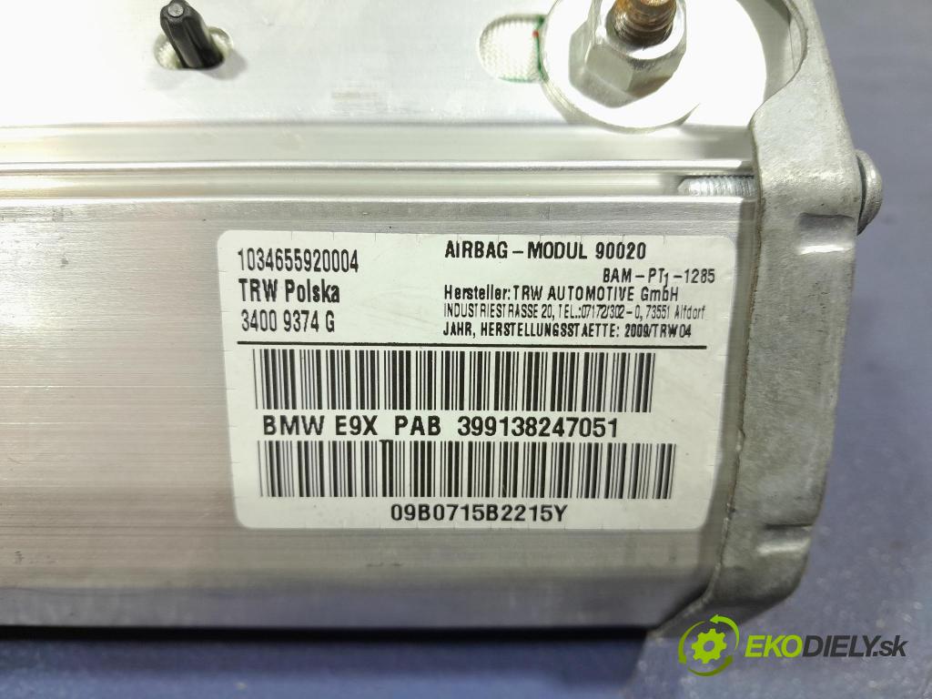 Bmw Seria 3 2009 kokpit,pristrojová doska 9120325