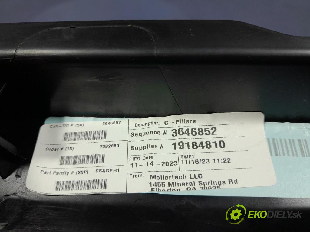 Bmw X6 2023 kryt Plast: Interiéry: 7434283