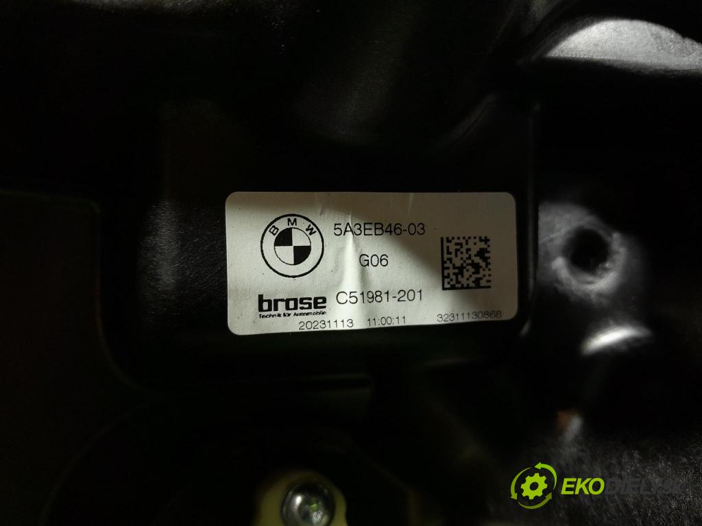 Bmw X6 2023 mechanismus stahování Sklenka: Zad: v pravo: 5A3EB46
