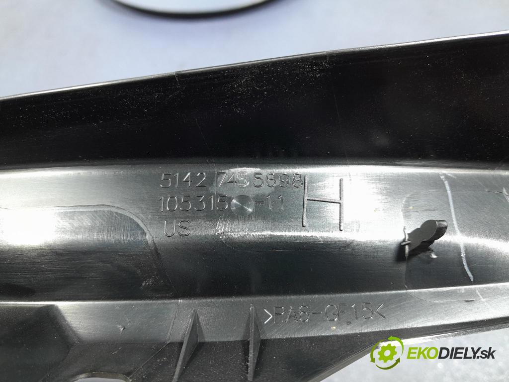 Bmw X6 2023 kryt Plast: Interiéry: 7455698