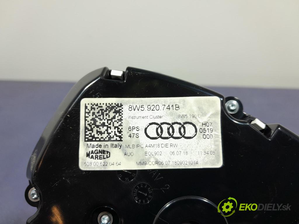 Audi A5 2018 prístrojovka/ budíky 8W5920741B