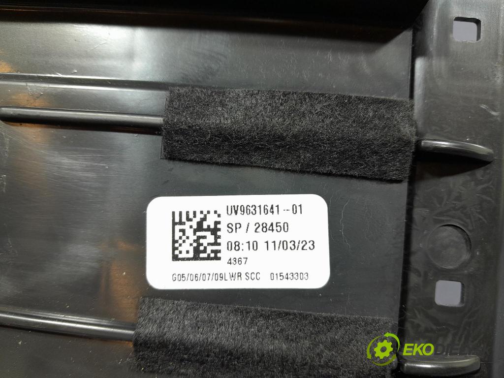Bmw X6 2023 kryt Plast: Interiéry: 9631641