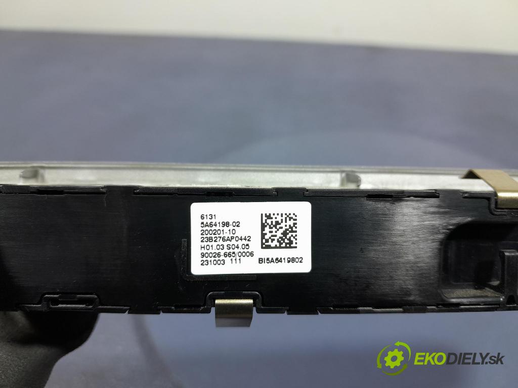 Bmw X6 2023 prepínač Klimatizácia: Prúd vzduchu: 5A64198