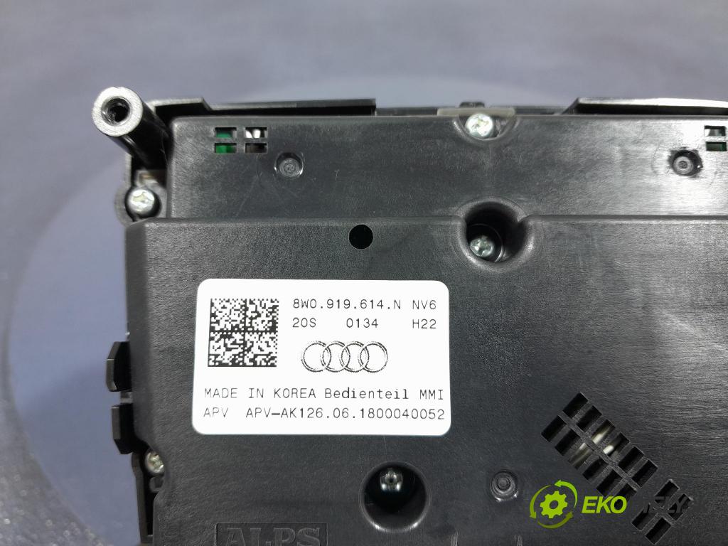 Audi A5 2018 Přepínač Radio Navigace 8W0919614N