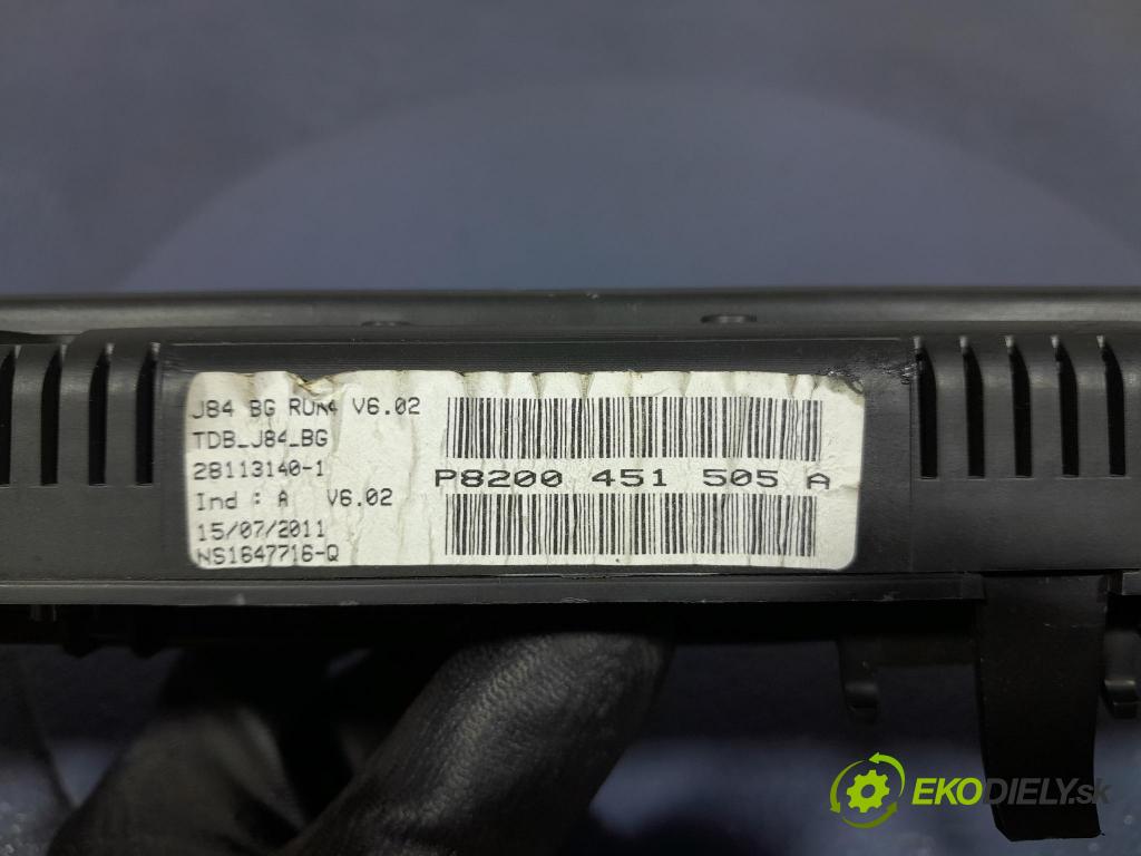 Renault Scenic 2005 Přístrojová deska 8200451505A