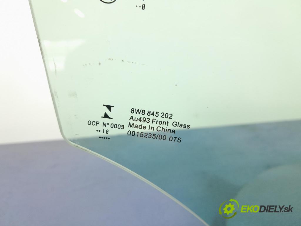 Audi A5 2018 sklo dvere Predné Prava: 8W8845202