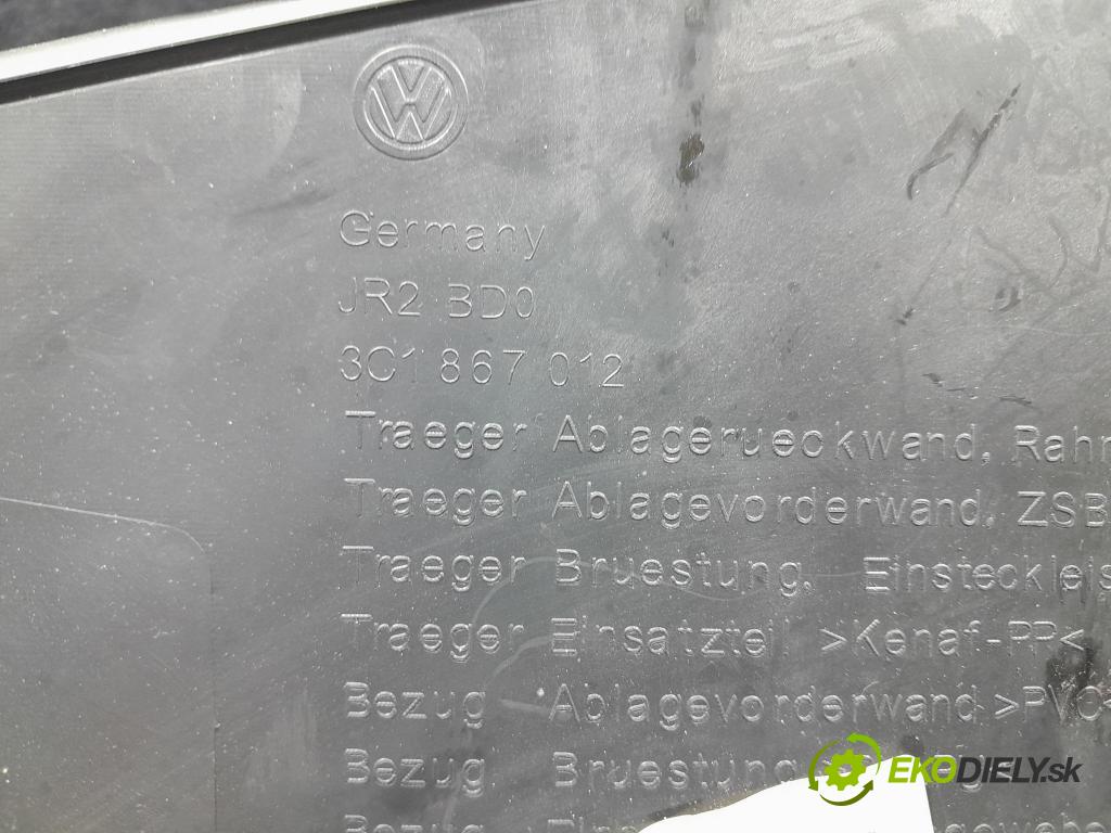 Vw Passat 2008 Tapacír: dveře před Práva: 3C1867012DS