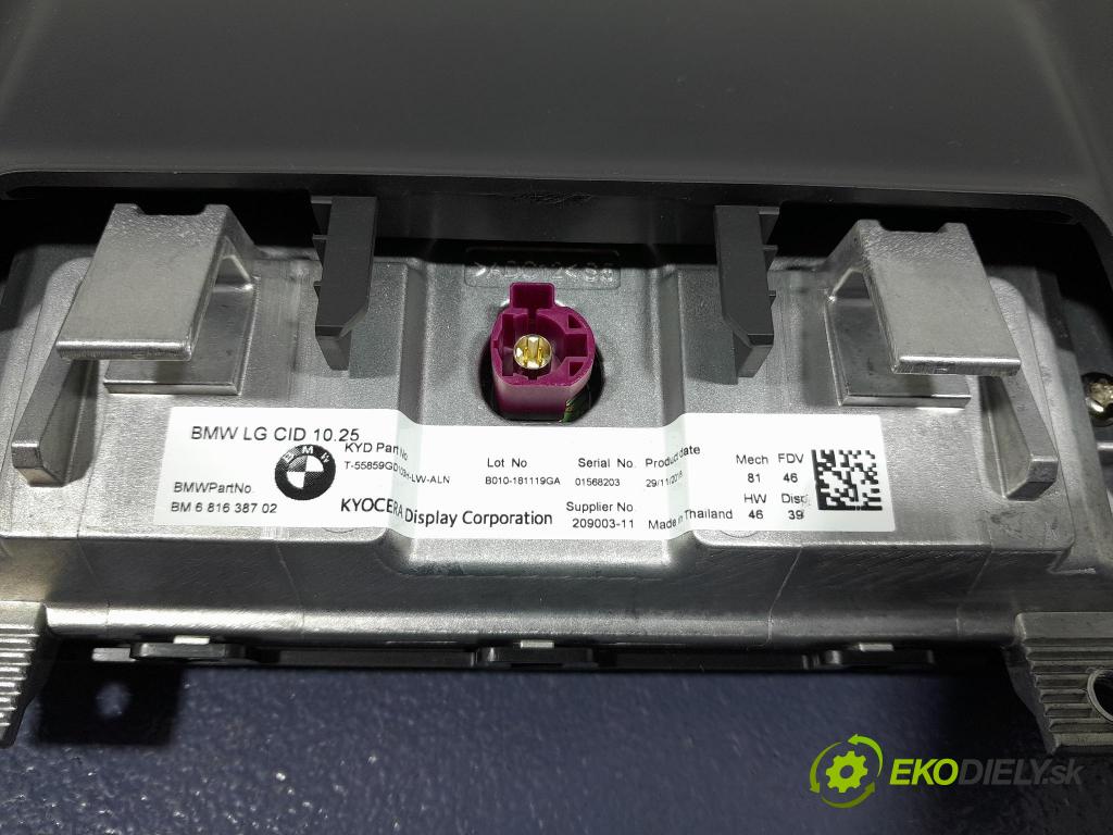 Bmw X6 2019 displej Radio / GPS 6816387