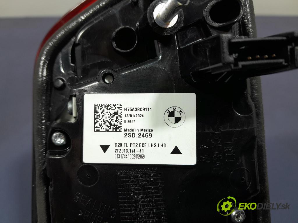 Bmw Seria 3 2024 světlo Zad: levá Uvnitř 5A3BC91