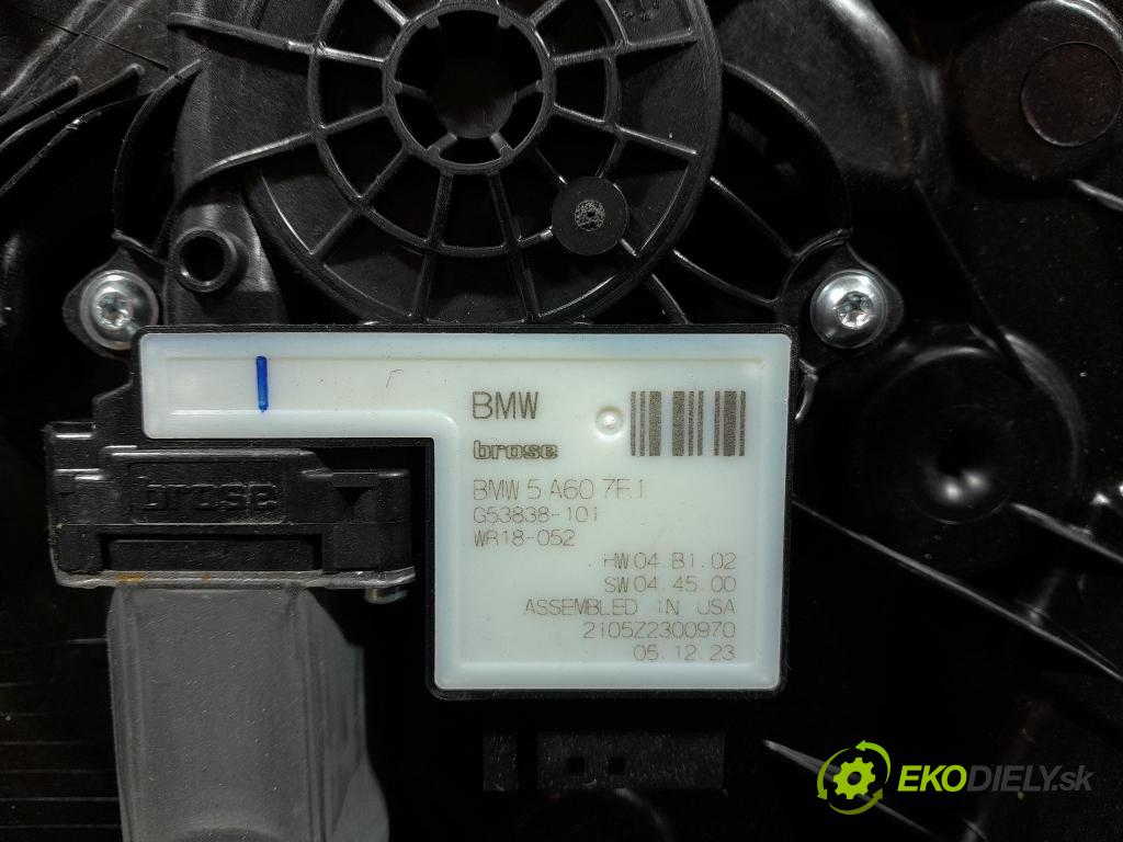 Bmw Seria 3 2024 mechanismus stahování Sklenka: před Levý: 7497103