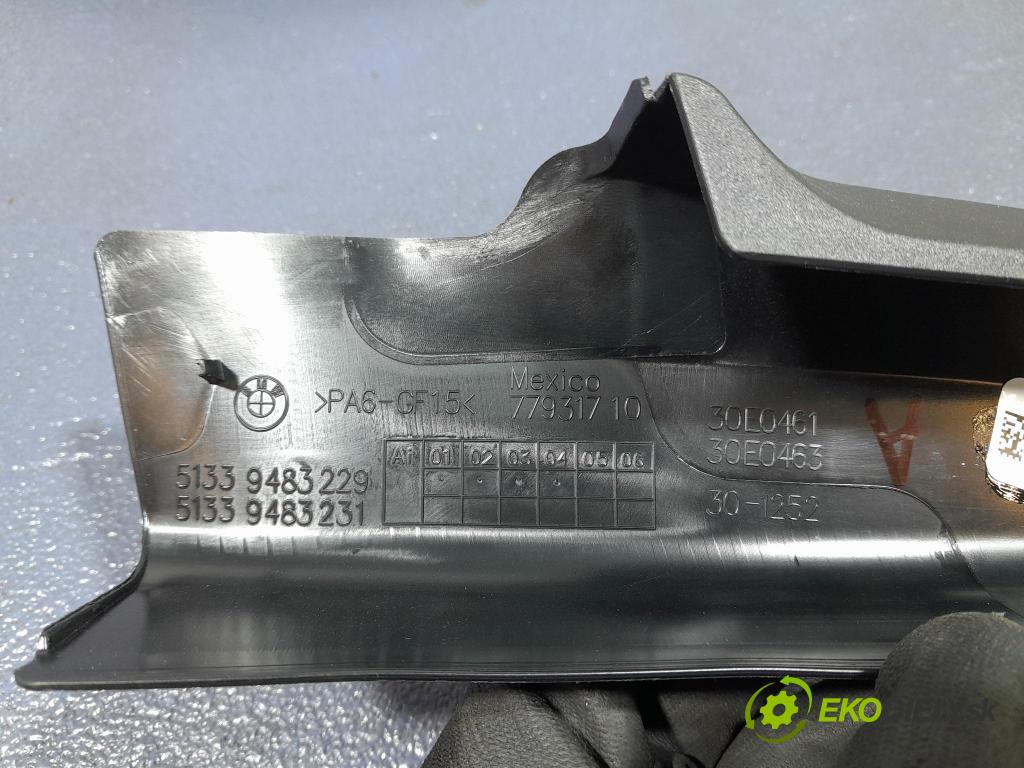 Bmw Seria 3 2024 kryt Plast: Interiéry: 9483229