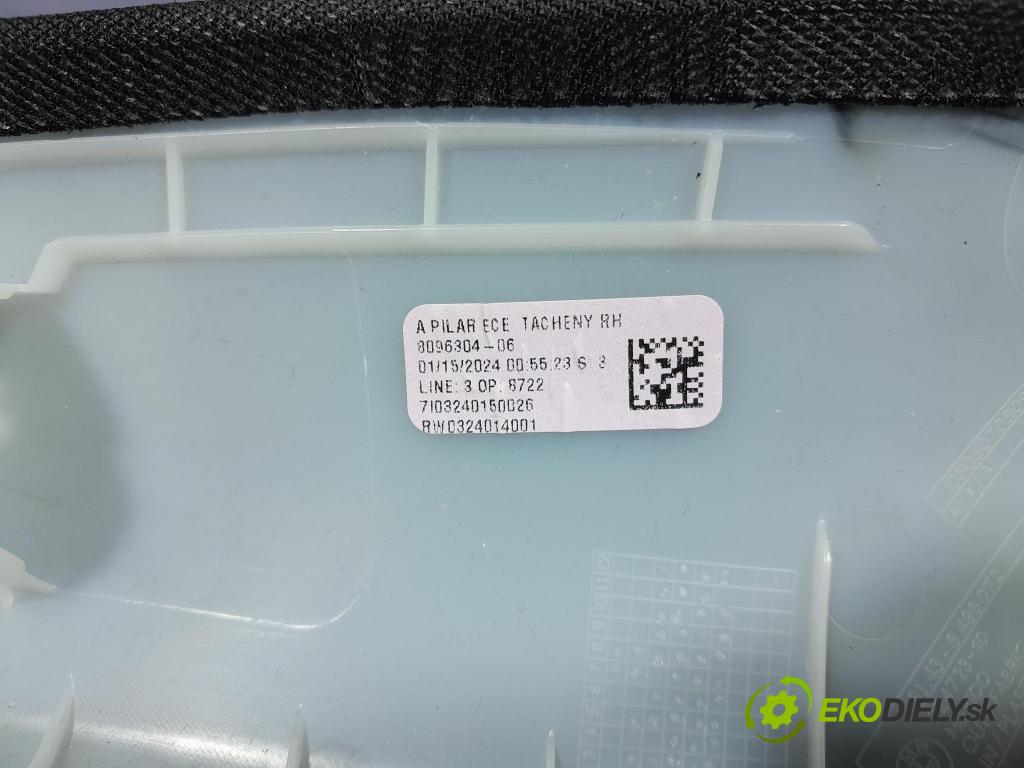Bmw Seria 3 2024 kryt Plast: Interiéry: 8096304