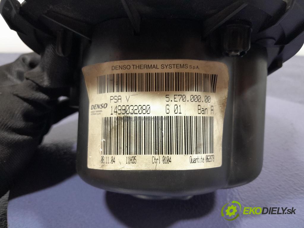 Peugeot 807 2004 ventilátor Vzduch: 1499032080