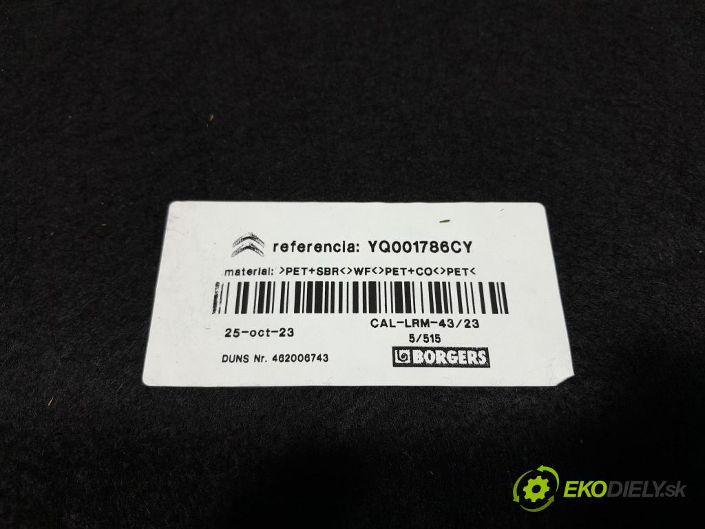 Citroen C3 aircross 2024 Tapacír: kufr 462006743