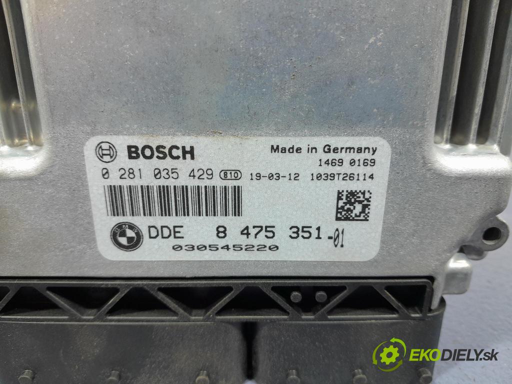 Bmw X6 2019 riadiaca jednotka Motor: 8475351