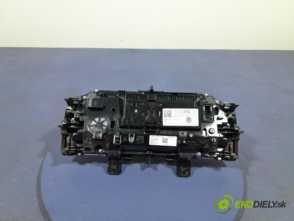 Vw T-Roc 2023 prístrojovka/ budíky 17A920320C