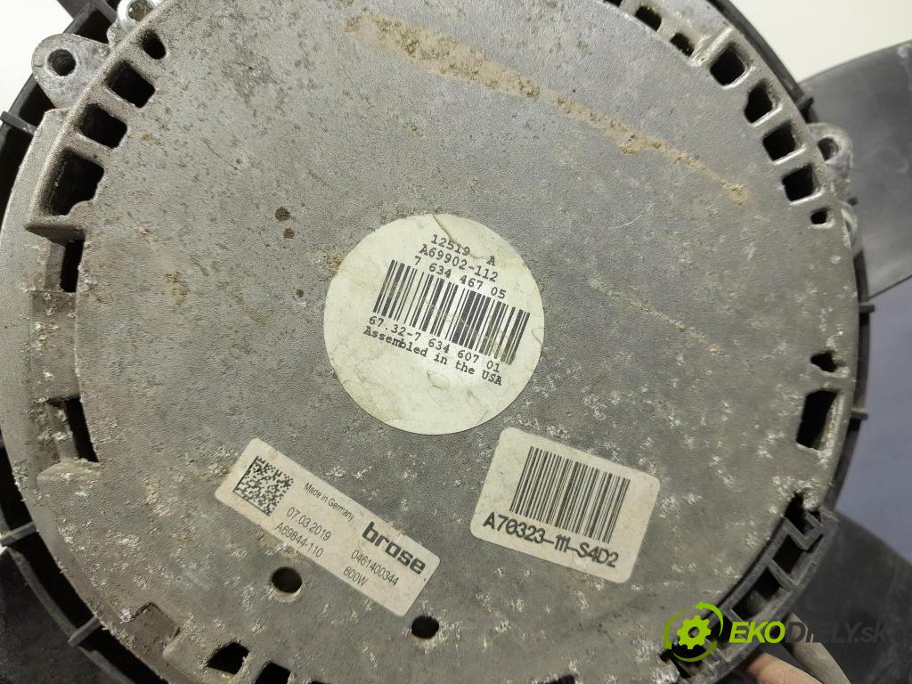 Bmw X6 2019 ventilátor Chladič: 7634467