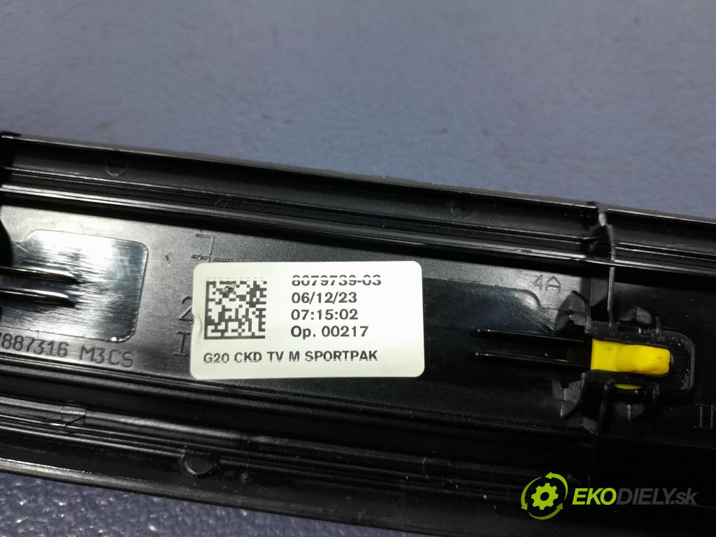 Bmw Seria 3 2024 lišta Dekoratívní: Práh: 7887316