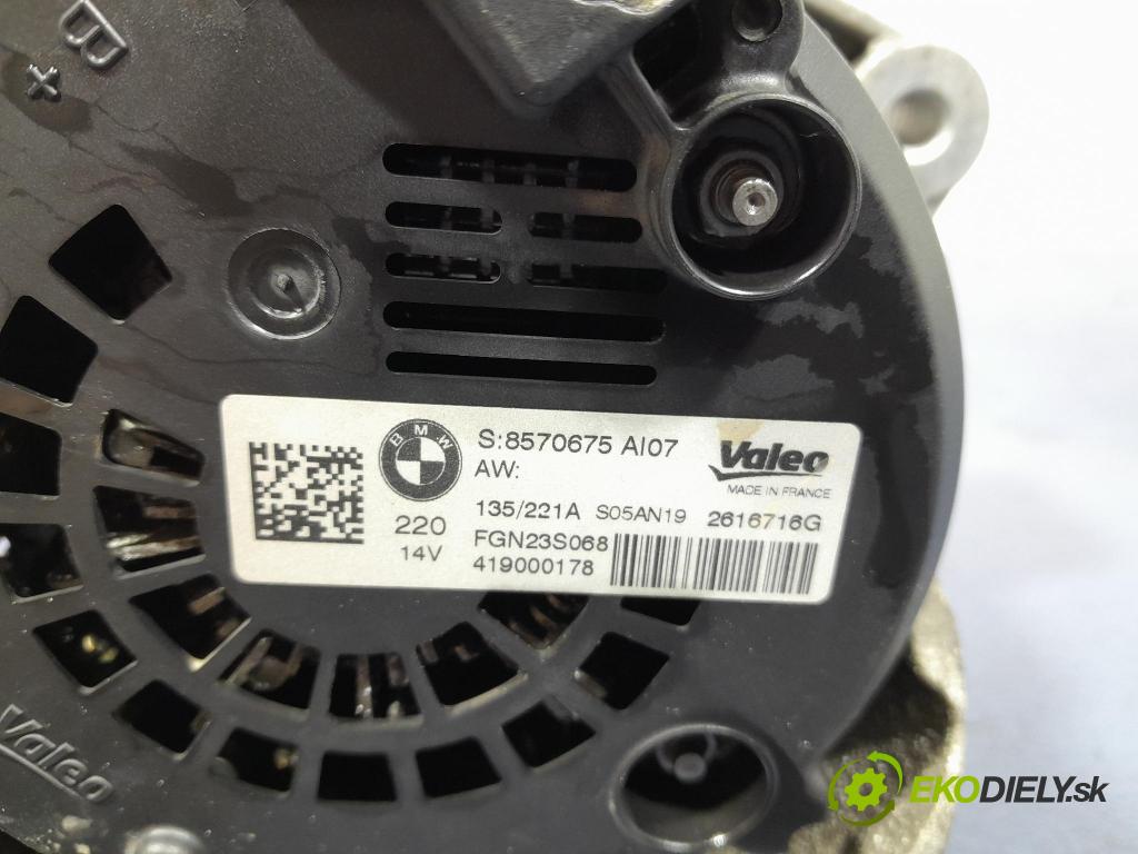 Bmw X6 2019 Alternator 8570675