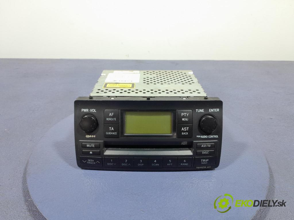 Toyota Corolla 2005 Radio I Navigácia: 86120-02380