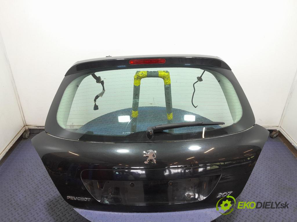 Peugeot 207 2011 zadna dveře kufra: kufra: