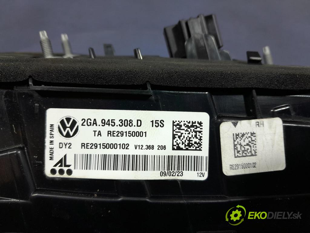 Vw T-Roc 2023 svetlo / reflektor zad Prava: Vnútri: 2GA945308D