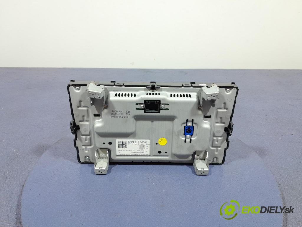 Vw T-Roc 2023 Zobrazit: Rádio: / GPS 5NN919605B