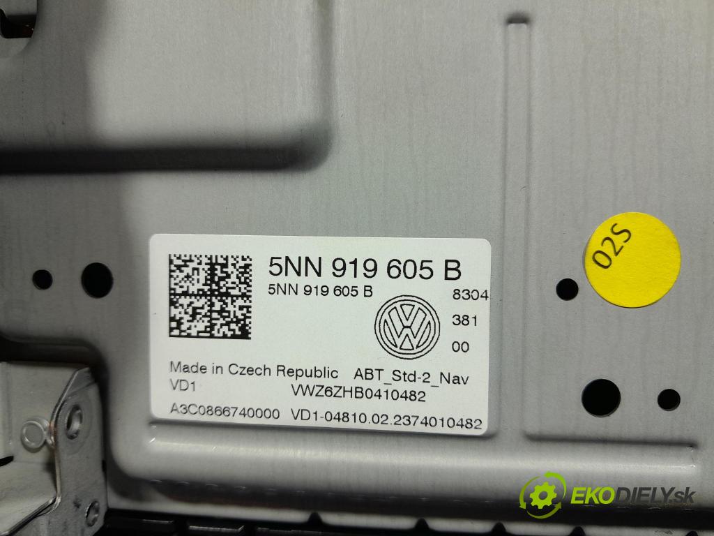 Vw T-Roc 2023 Zobrazit: Rádio: / GPS 5NN919605B