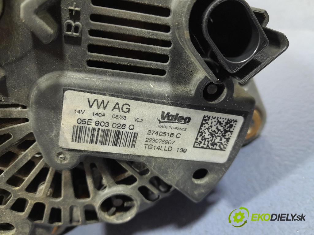 Vw T-Roc 2023 Alternator 05E903026Q